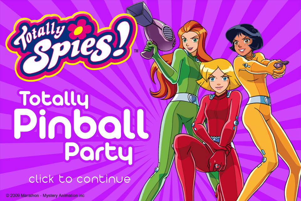 Totally Spies Pinball Party